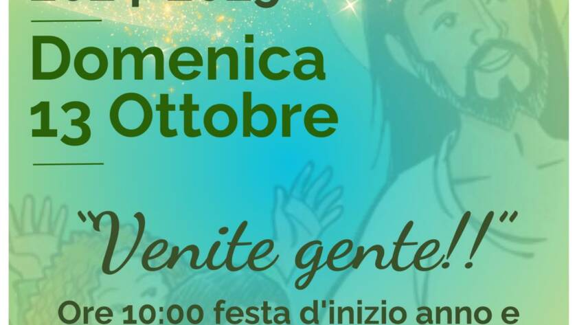 Apertura Anno Catechismo 2024-2025